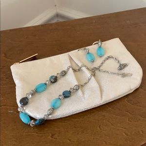 Necklace with earrings